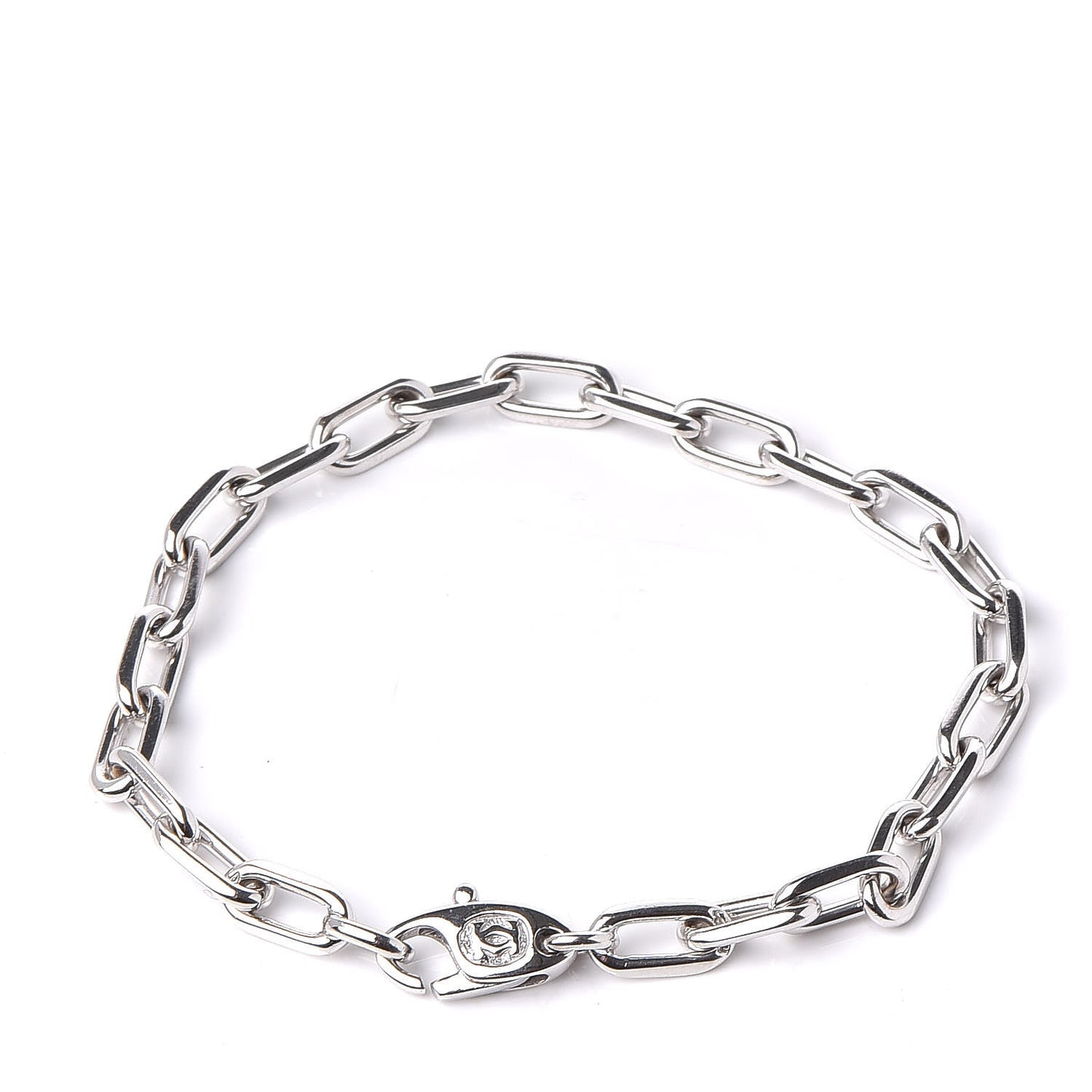 18K White Gold Spartacus Chain Bracelet