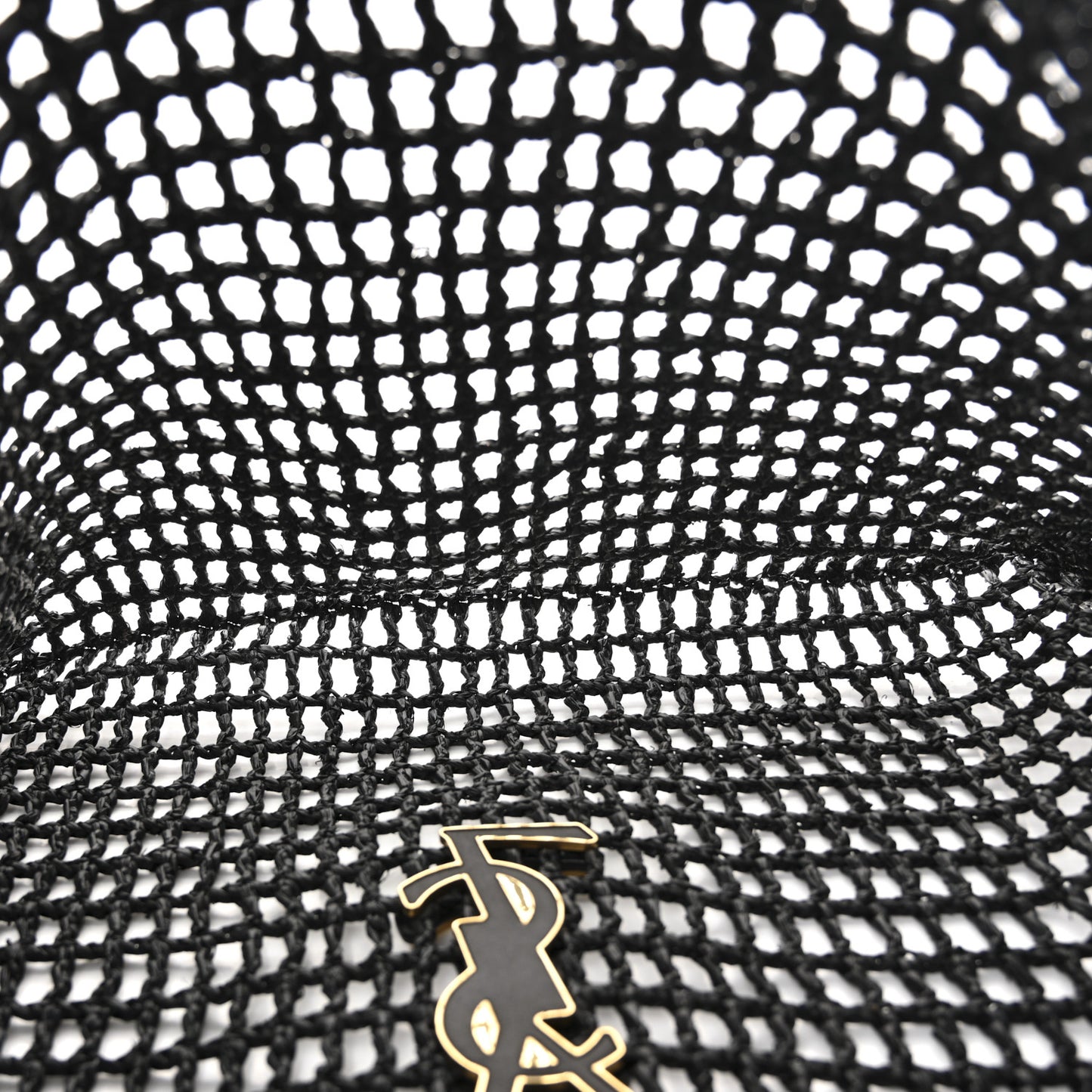 Raffia Calfskin Oxalis Shoulder Bag Black