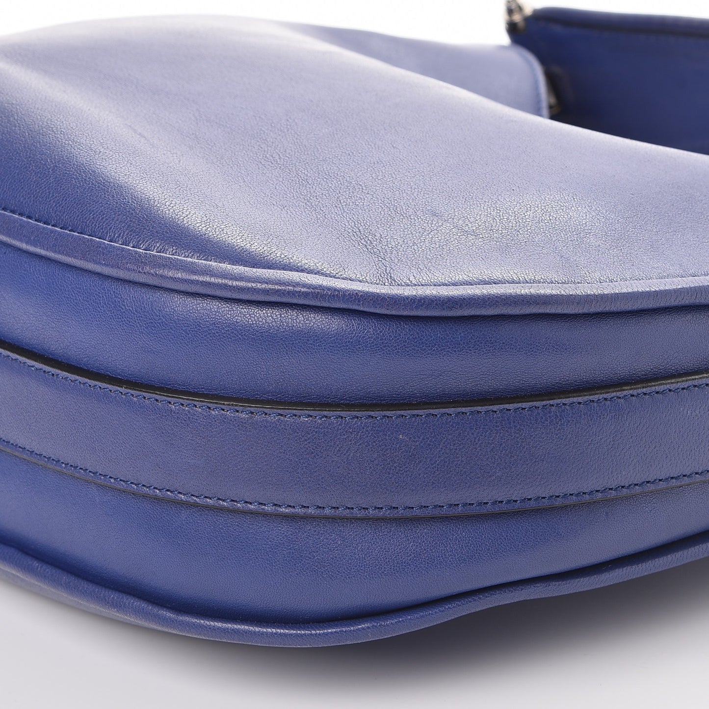 Lambskin Small Obsedia Hobo Blue