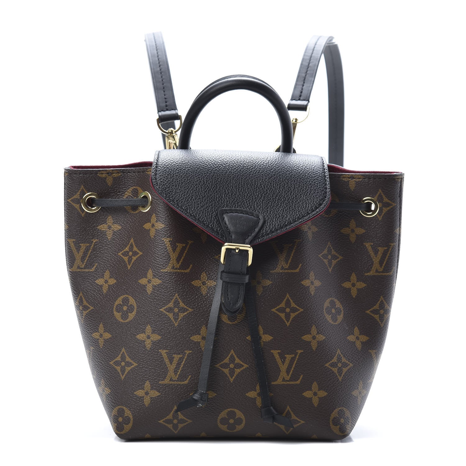 Louis Vuitton Monogram BB Montsouris NM Backpack Black 1 of 12