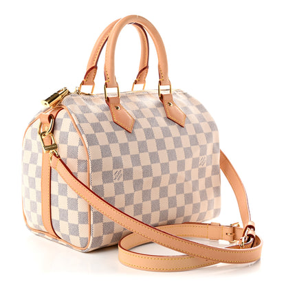 Louis Vuitton Damier Azur Speedy Bandouliere 25 3 of 10