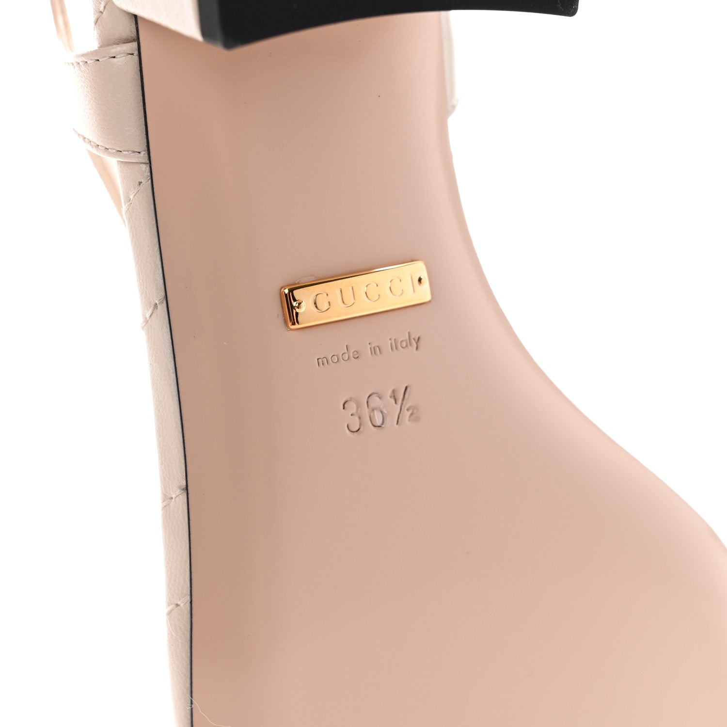 Gucci Nappa Matelasse Double G 35mm Thong Sandals 36.5 Mystic White 7 of 8