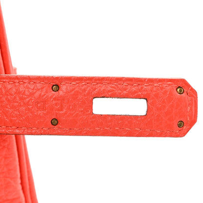 Hermes Togo BIRKIN 35 Capucine 6 of 11