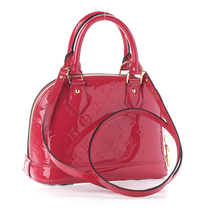 Louis Vuitton Vernis Alma BB Rose Indien 3 of 9