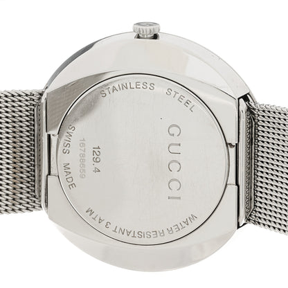 Gucci Stainless Steel 36mm U-Play Mesh Quartz Watch 4 of 4