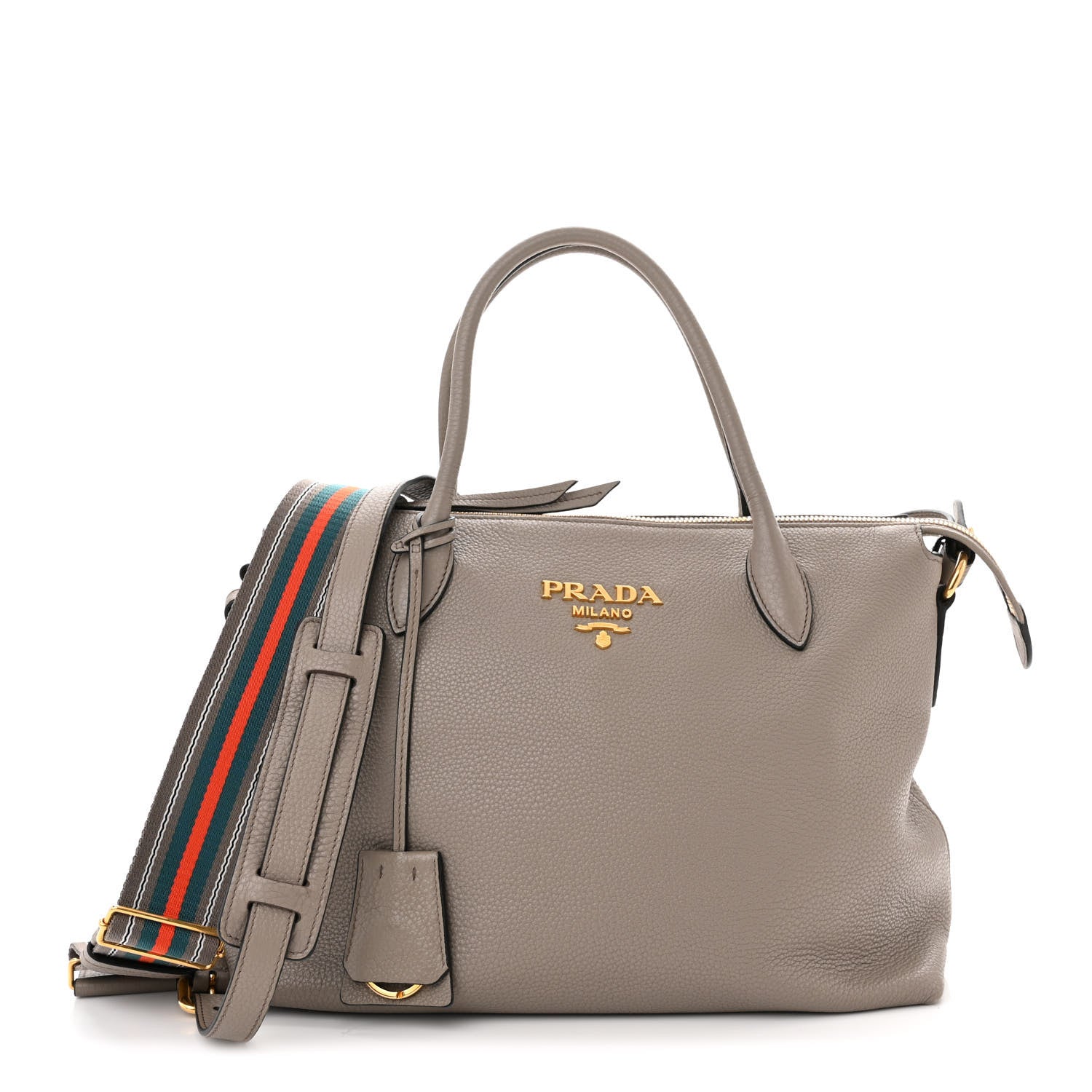 Prada Vitello Daino Shopping Tote Argilla 1 of 12
