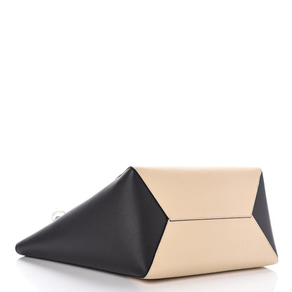 Louis Vuitton Calfskin Lockme Cabas Vanille Black 4 of 9
