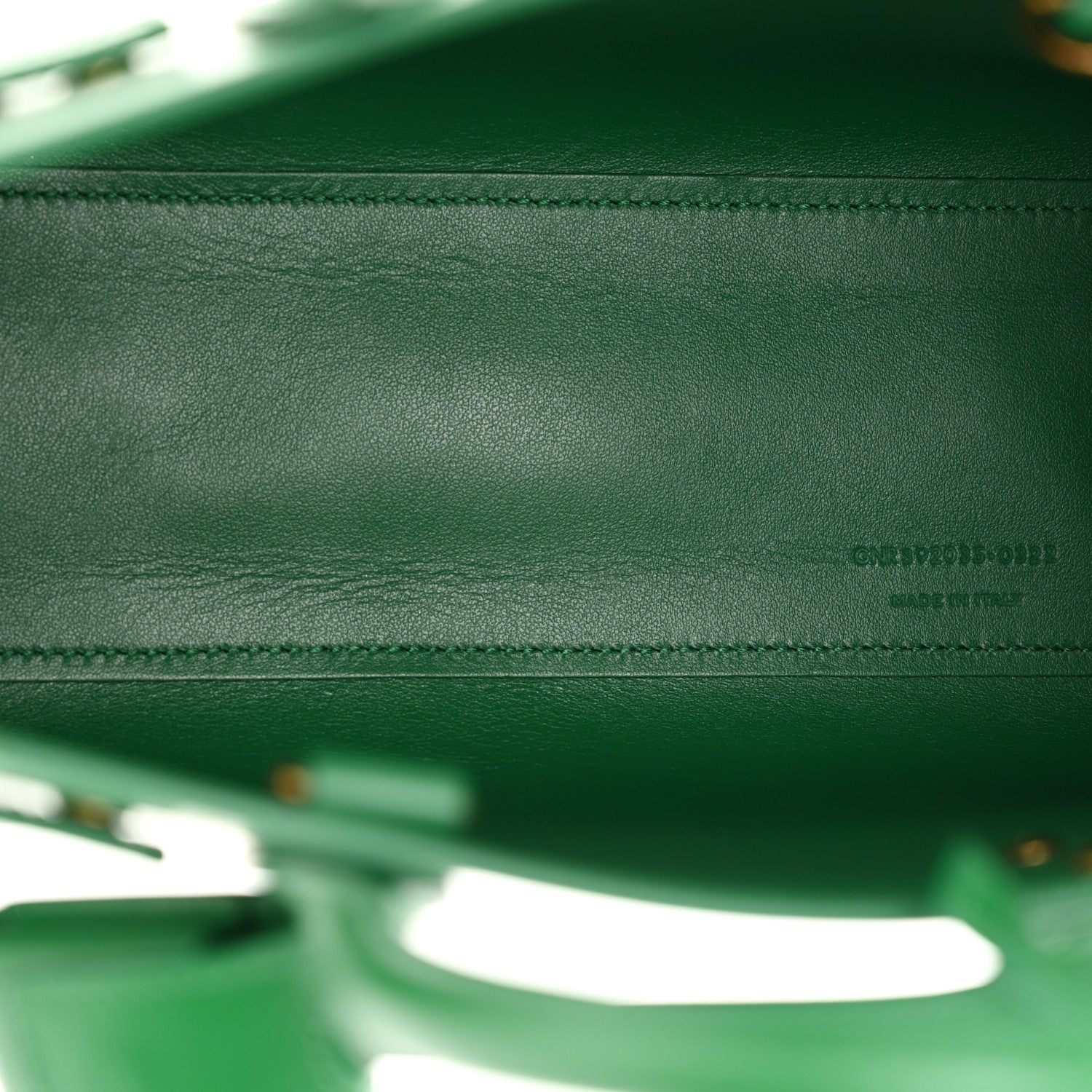 Saint Laurent Calfskin Nano Sac De Jour New Vert Praire 5 of 12