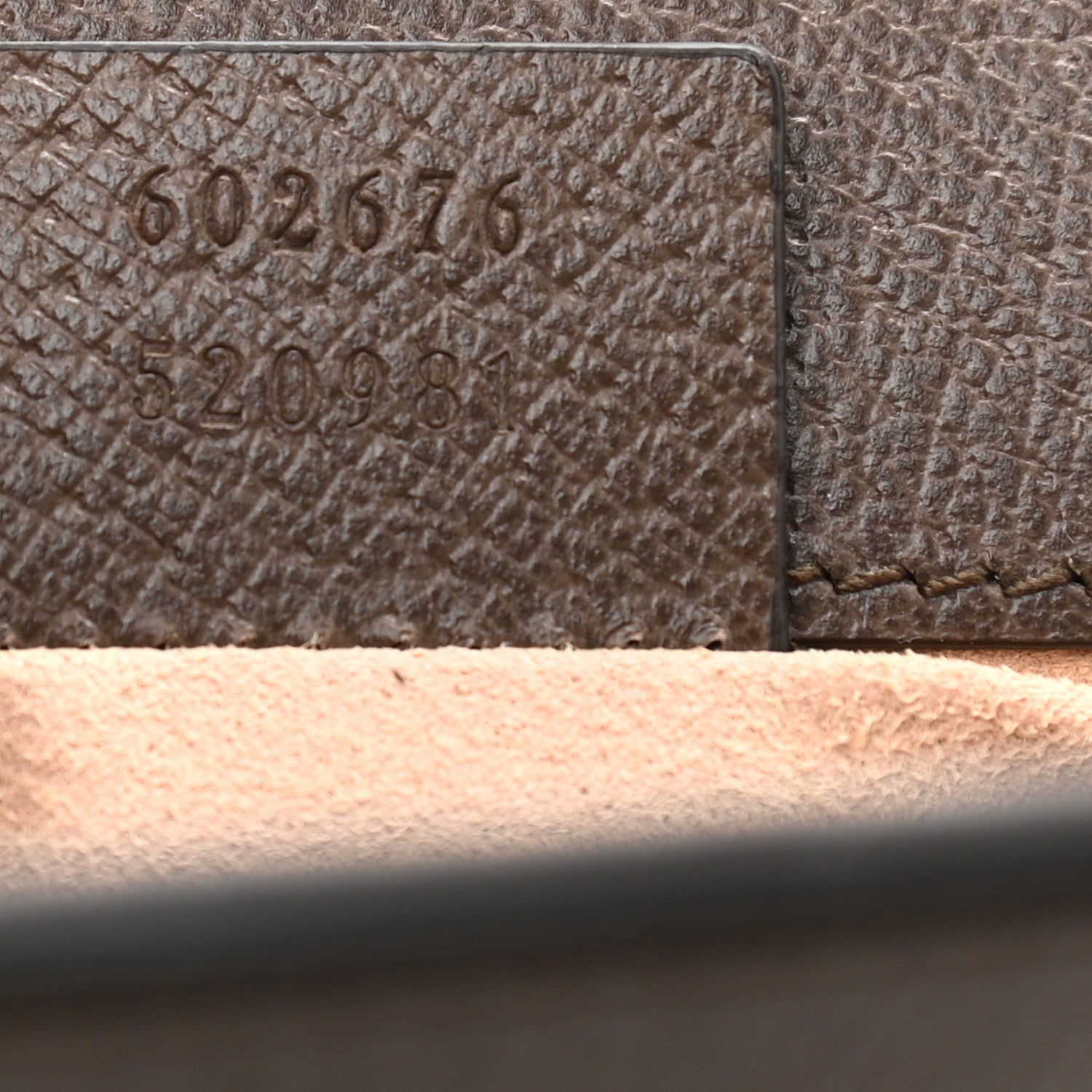 Gucci GG Supreme Monogram Textured Dollar Calfskin Web Mini Ophidia Chain Shoulder Bag Beige Ebony New Acero 7 of 10