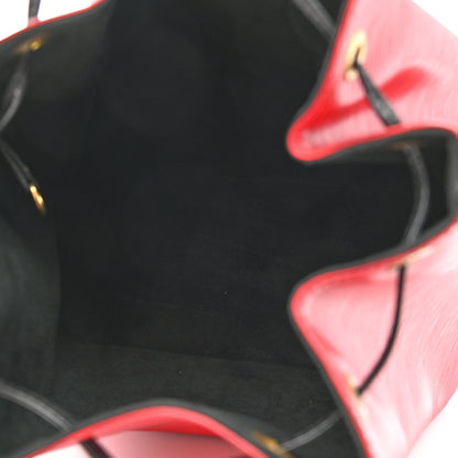 Louis Vuitton Epi Petit Noe Red Black 5 of 10