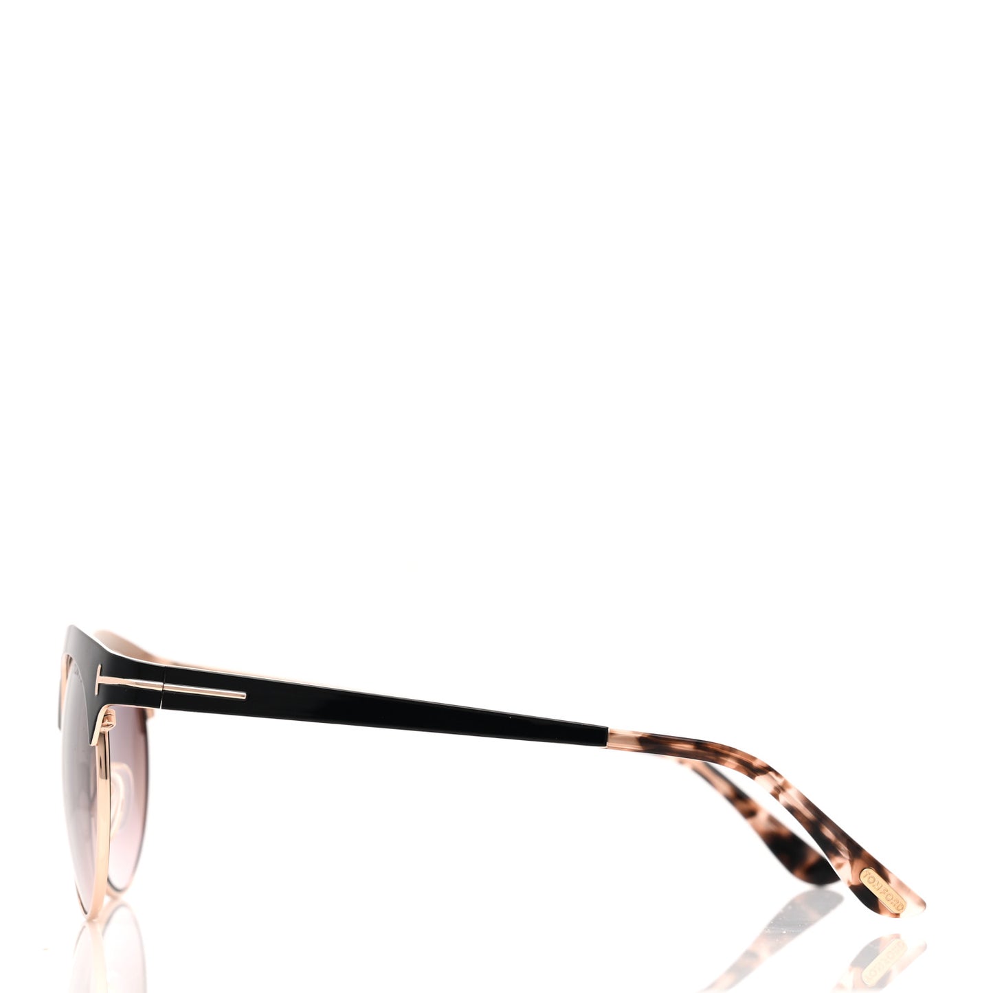 Angela Sunglasses TF438 Black and Tortoise