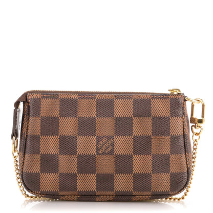 Louis Vuitton Damier Ebene Mini Pochette Accessories 1 of 7