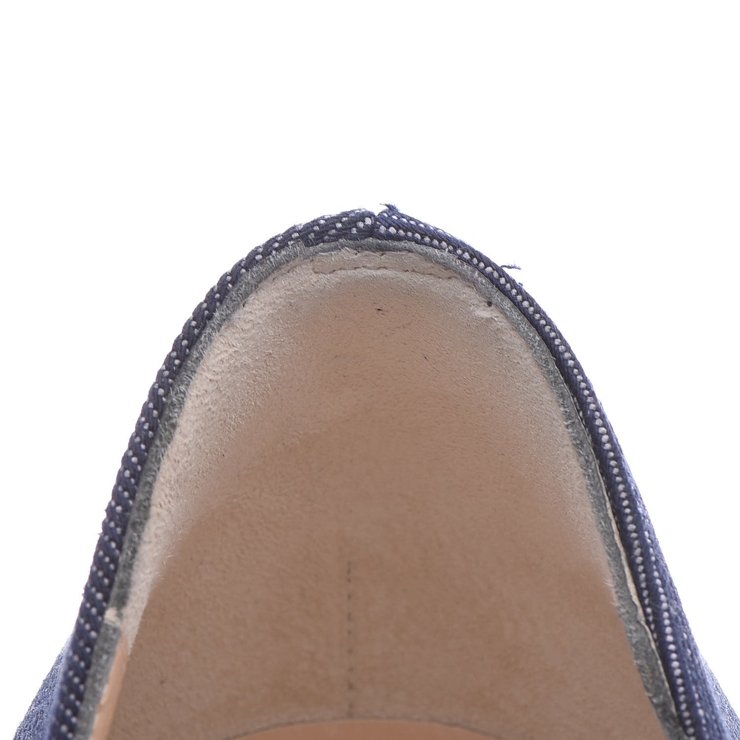 Denim Jazz Calf So Kate 120 Pumps 37.5 Blue White
