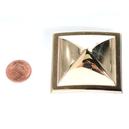 Hermes Clou de Paris 32mm Belt Buckle Gold 2 of 5