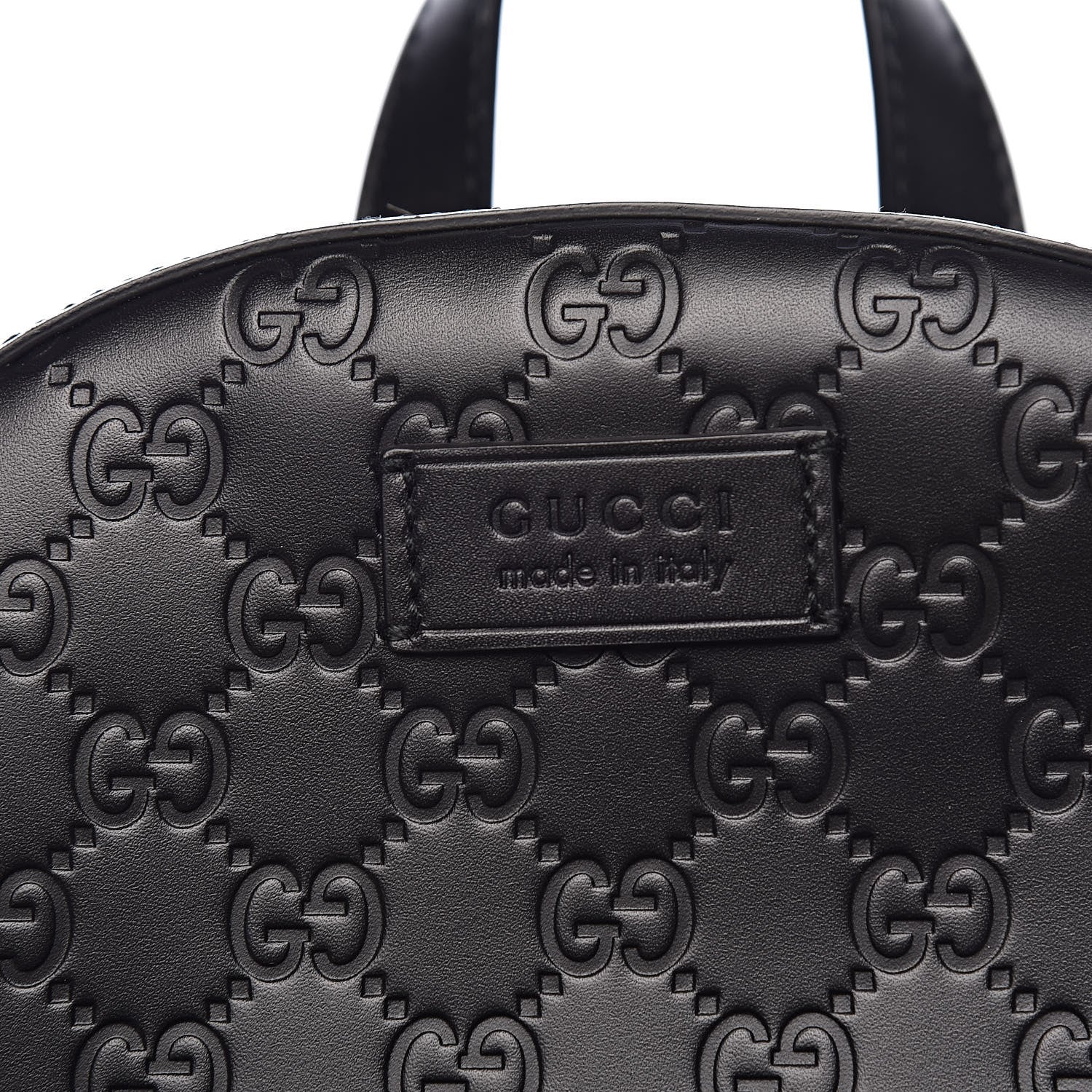 Gucci Guccissima Signature Small Day Backpack Black 12 of 12