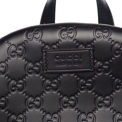 Gucci Guccissima Signature Small Day Backpack Black 12 of 12