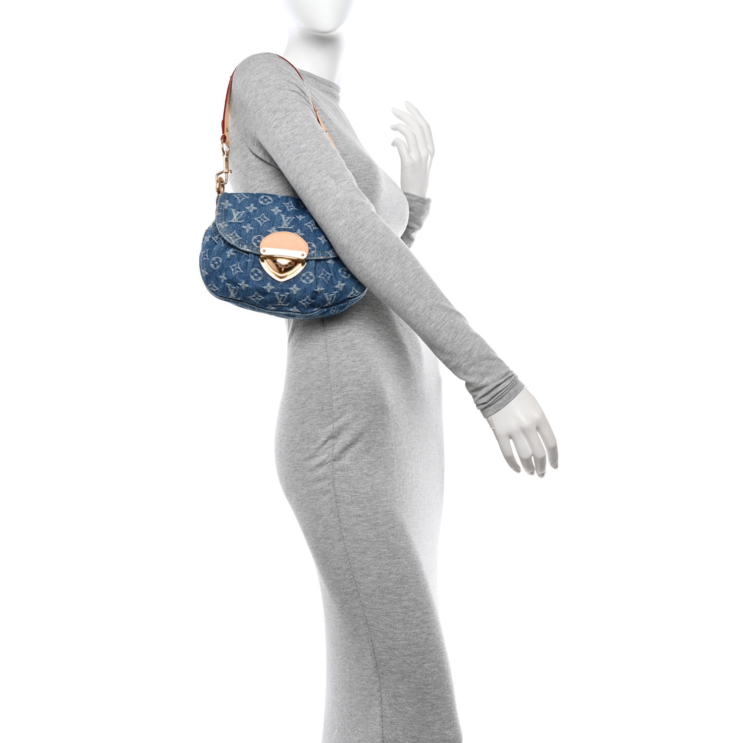 Louis Vuitton Monogram Denim Sunset Blue 2 of 10