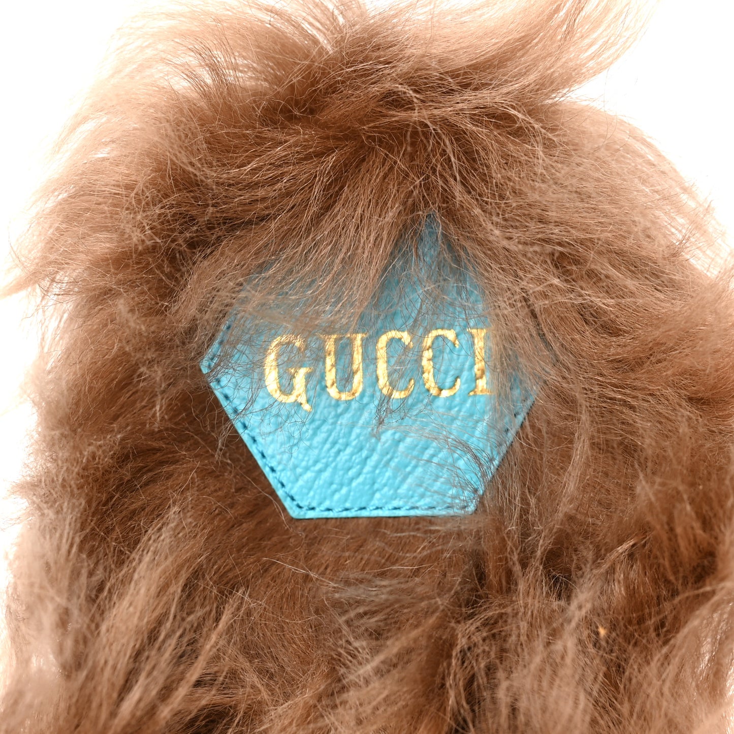 Aston Felt Fur Gucci 100 Womens Princetown Slippers 36 Hibiscus Red Black