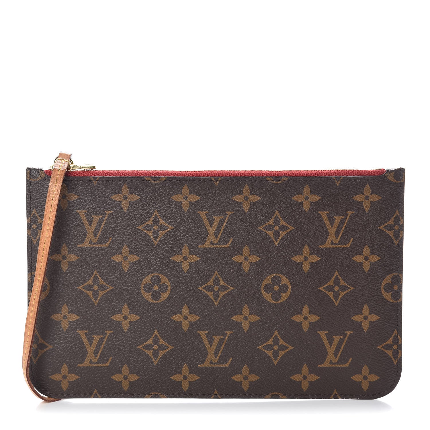 Louis Vuitton Monogram Neverfull MM GM Pochette Cherry 1 of 6