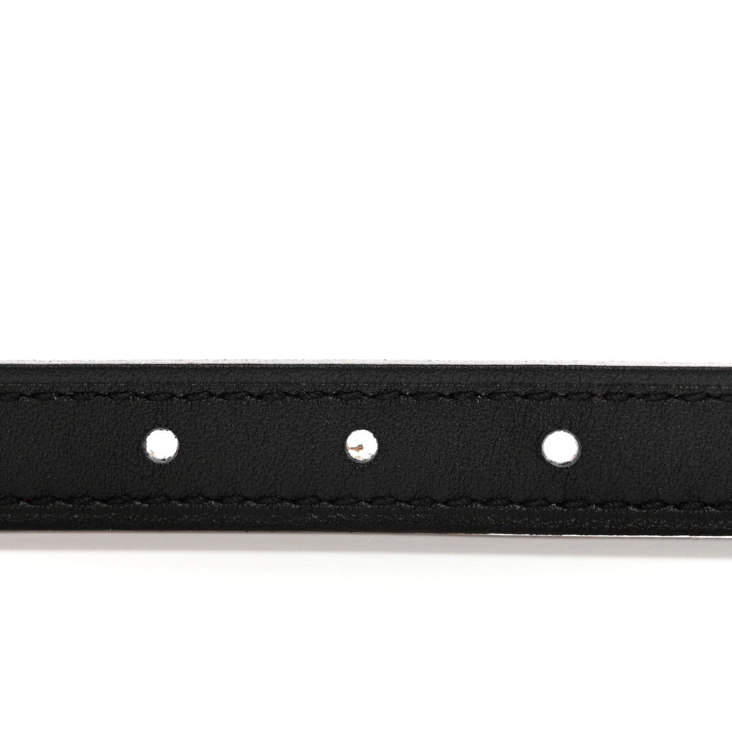 Hermes Swift Epsom 13mm Gamma Belt 80 32 Black Gold 4 of 6