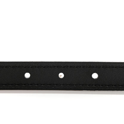 Hermes Swift Epsom 13mm Gamma Belt 80 32 Black Gold 4 of 6