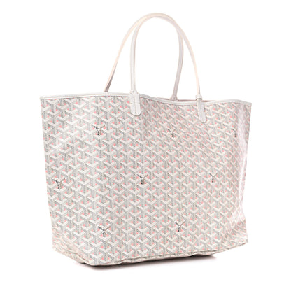 Goyard Goyardine Saint Louis Claire Voie GM White Pink 4 of 12