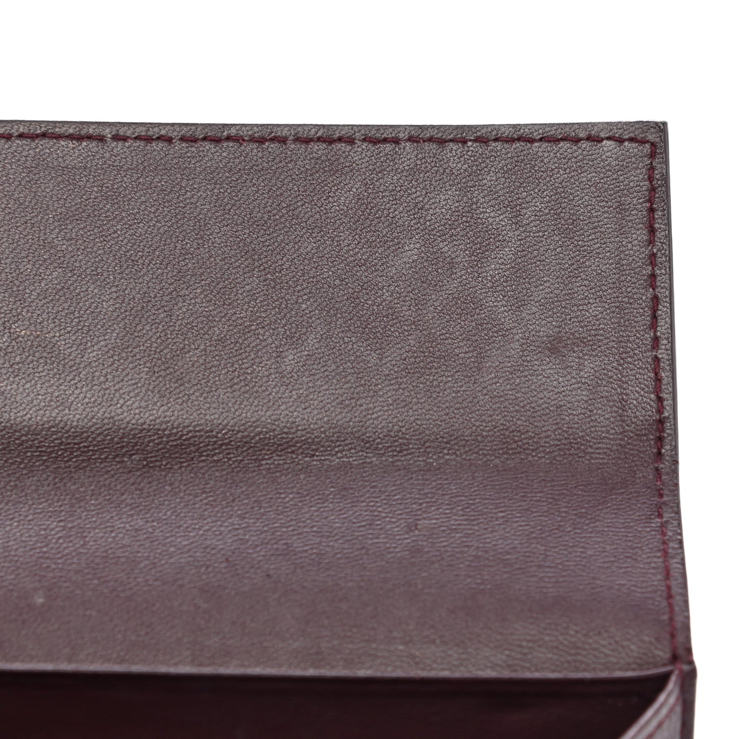 Nappa Intrecciato Continental Flap Wallet Opera