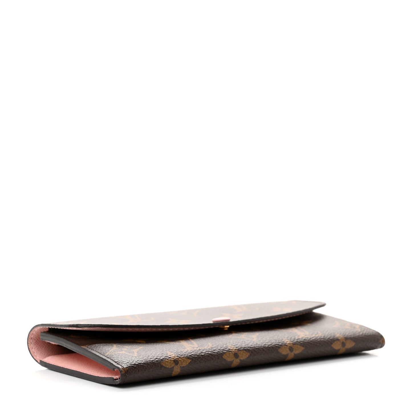 Monogram Emilie Wallet Rose Ballerine