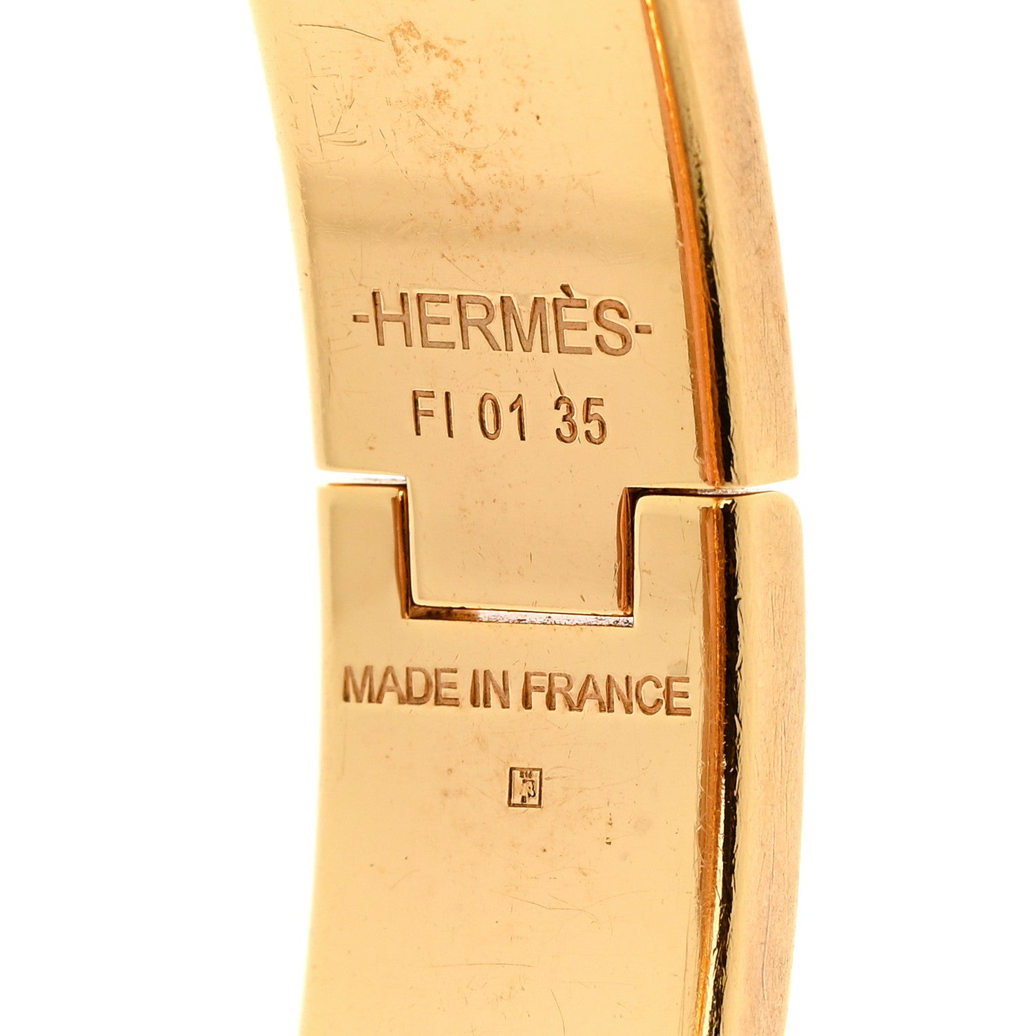 Hermes Enamel Narrow Clic Clac H Bracelet GM Vert Spain 4 of 6