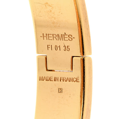 Hermes Enamel Narrow Clic Clac H Bracelet GM Vert Spain 4 of 6