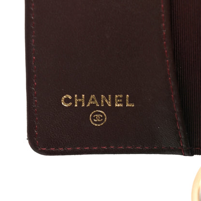Chanel Lambskin Quilted 4 Key Holder Black 6 of 12