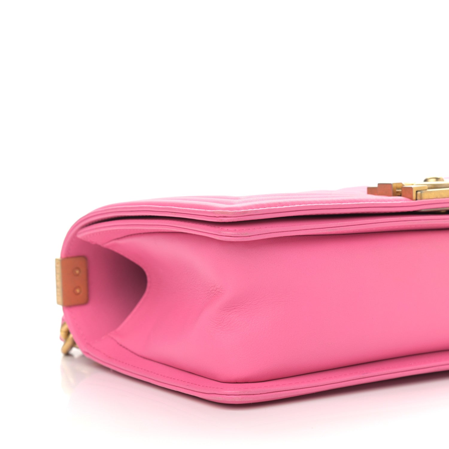 Chanel Calfskin Quilted Medium Boy Flap Pink 9 of 15
