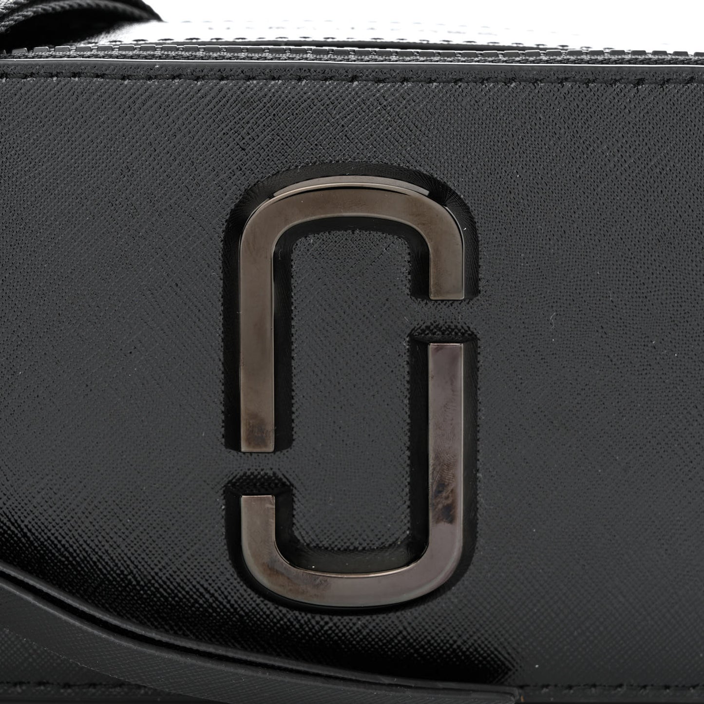 Saffiano Snapshot Camera Bag Black