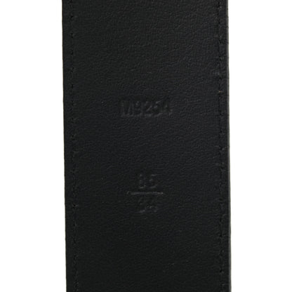 Louis Vuitton Epi Essential V 32MM Belt 85 34 Black White 4 of 8