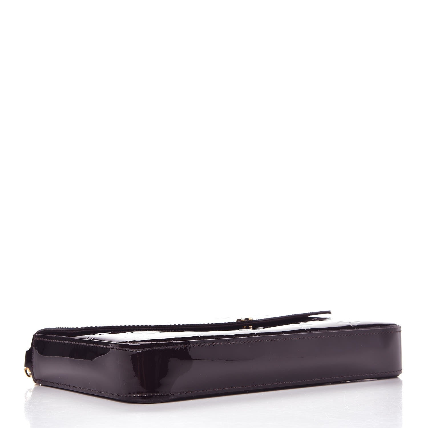 Louis Vuitton Vernis Pochette Felicie Chain Wallet Amarante 5 of 10