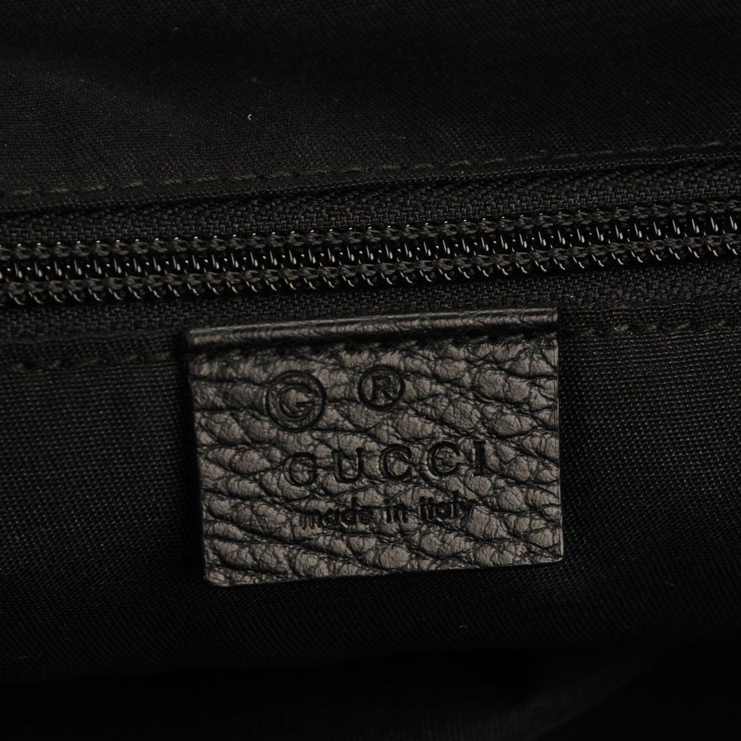 Gucci Nylon Monogram Messenger Black 6 of 7