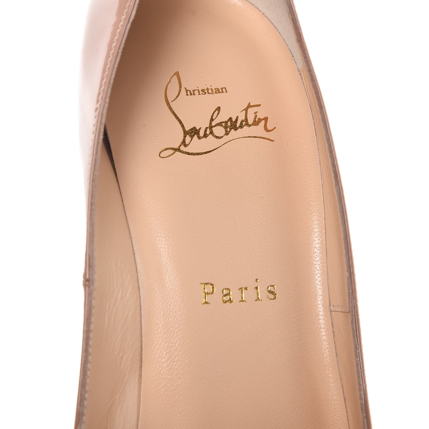 Patent New Very Prive 120 Pumps 38 Nude