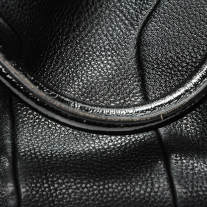 Saint Laurent Pebbled Lambskin Medium Easy Sac Black 16 of 17