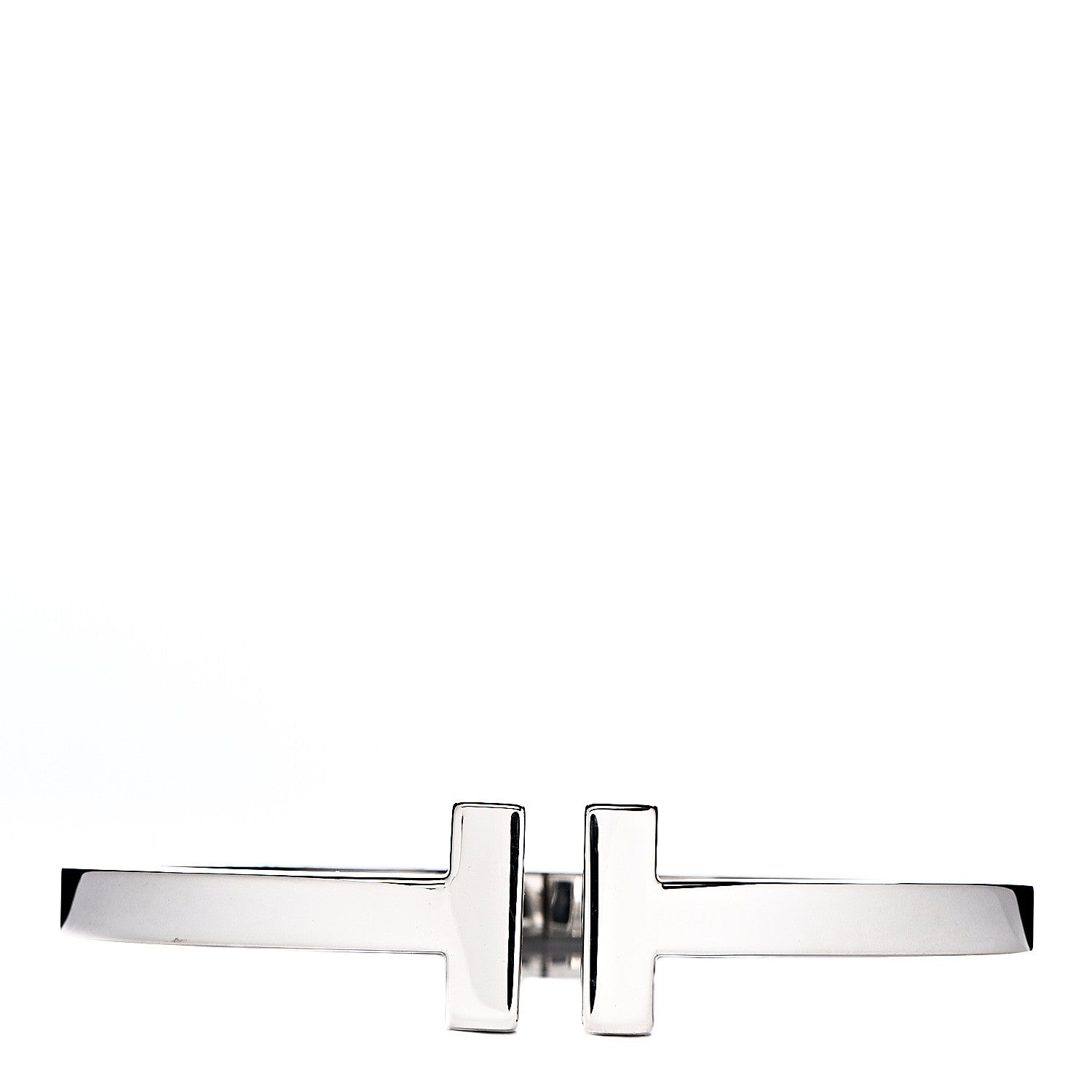 Tiffany Sterling Silver T Square Bracelet 1 of 5
