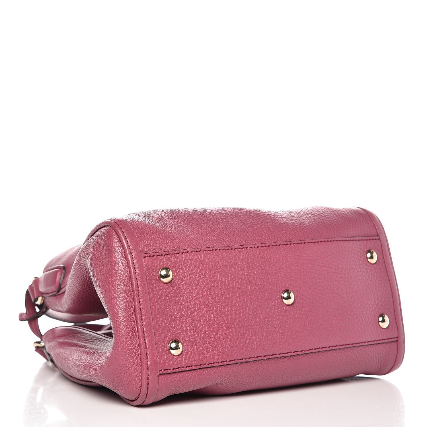 Gucci Pebbled Calfskin Small Soho Shoulder Bag Peonia Flower 5 of 9