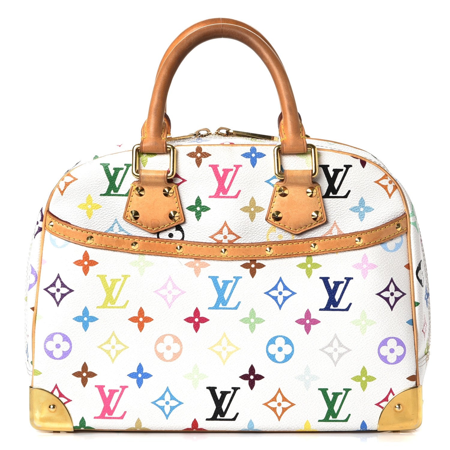 Louis Vuitton Monogram Multicolor Trouville White 1 of 12