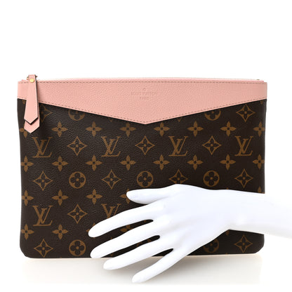 Louis Vuitton Monogram Daily Pouch Rose Poudre 2 of 7