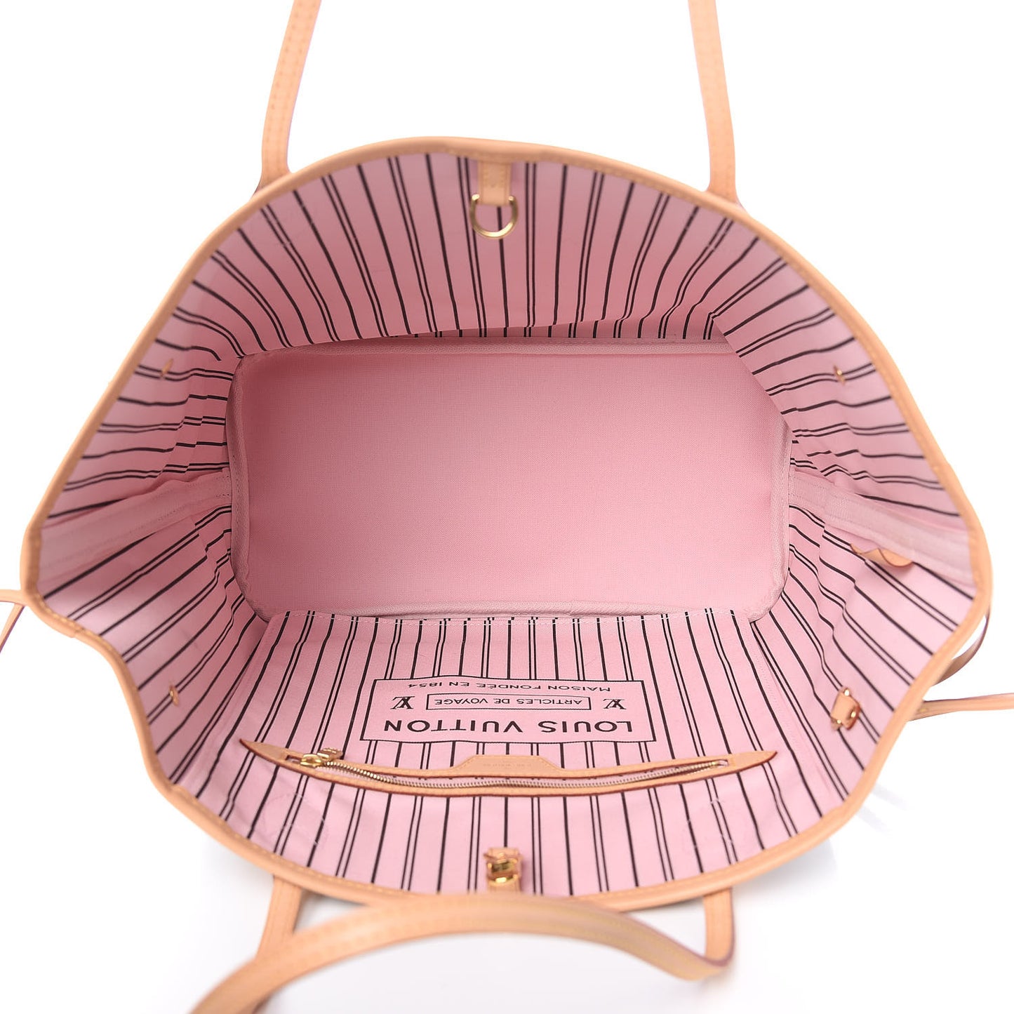 Monogram Neo Neverfull MM Rose Ballerine
