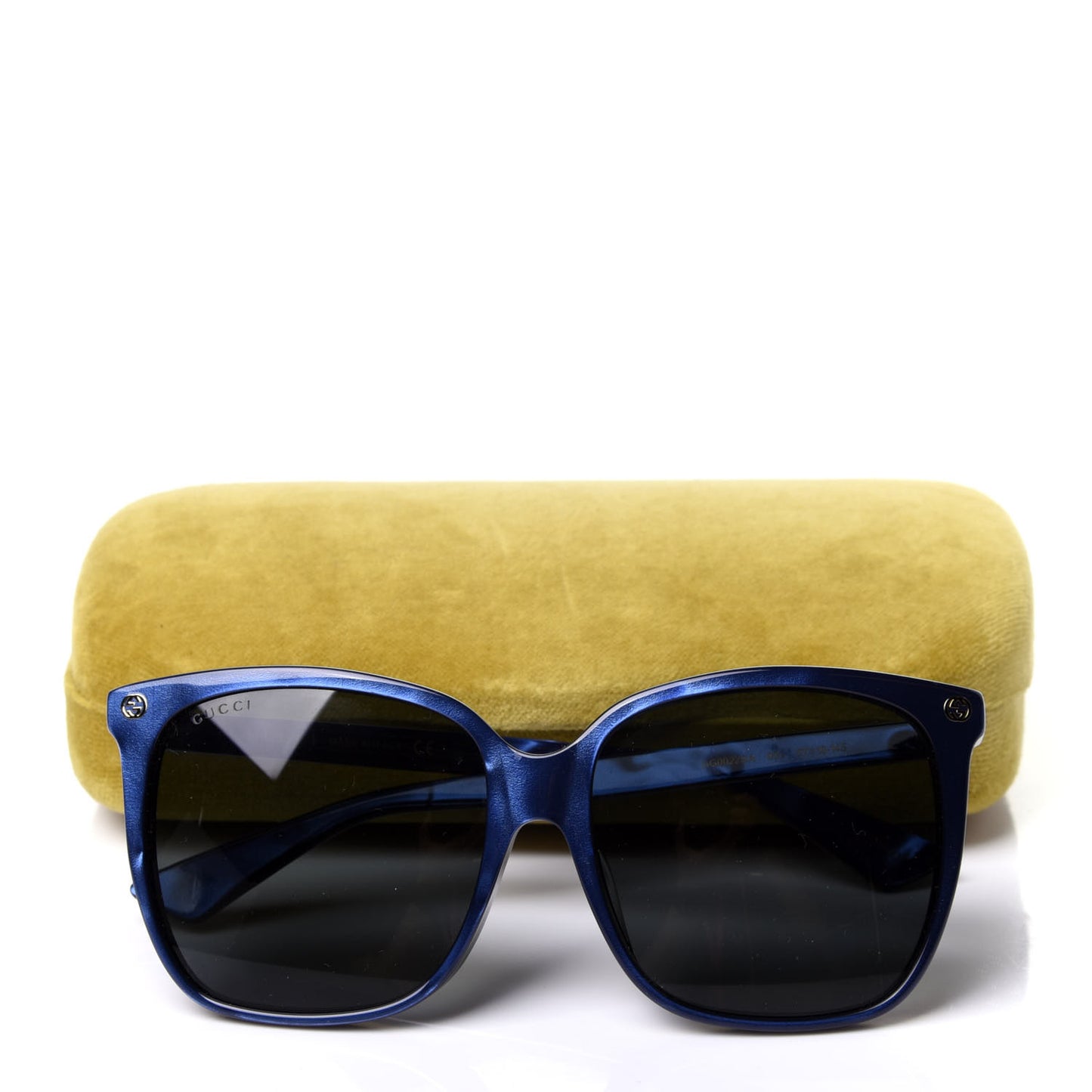Acetate GG Sunglasses GG0022S Blue