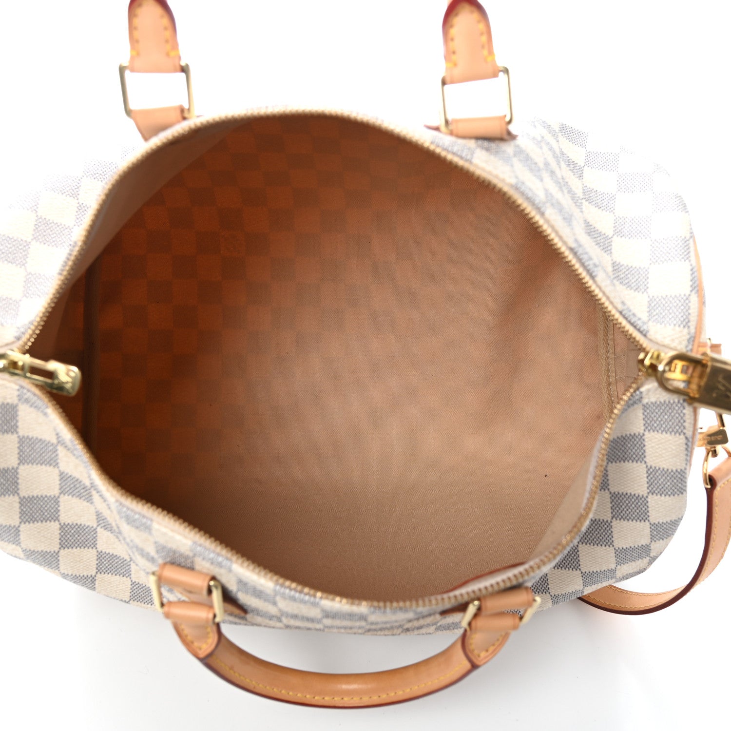 Louis Vuitton Damier Azur Speedy Bandouliere 35 5 of 9
