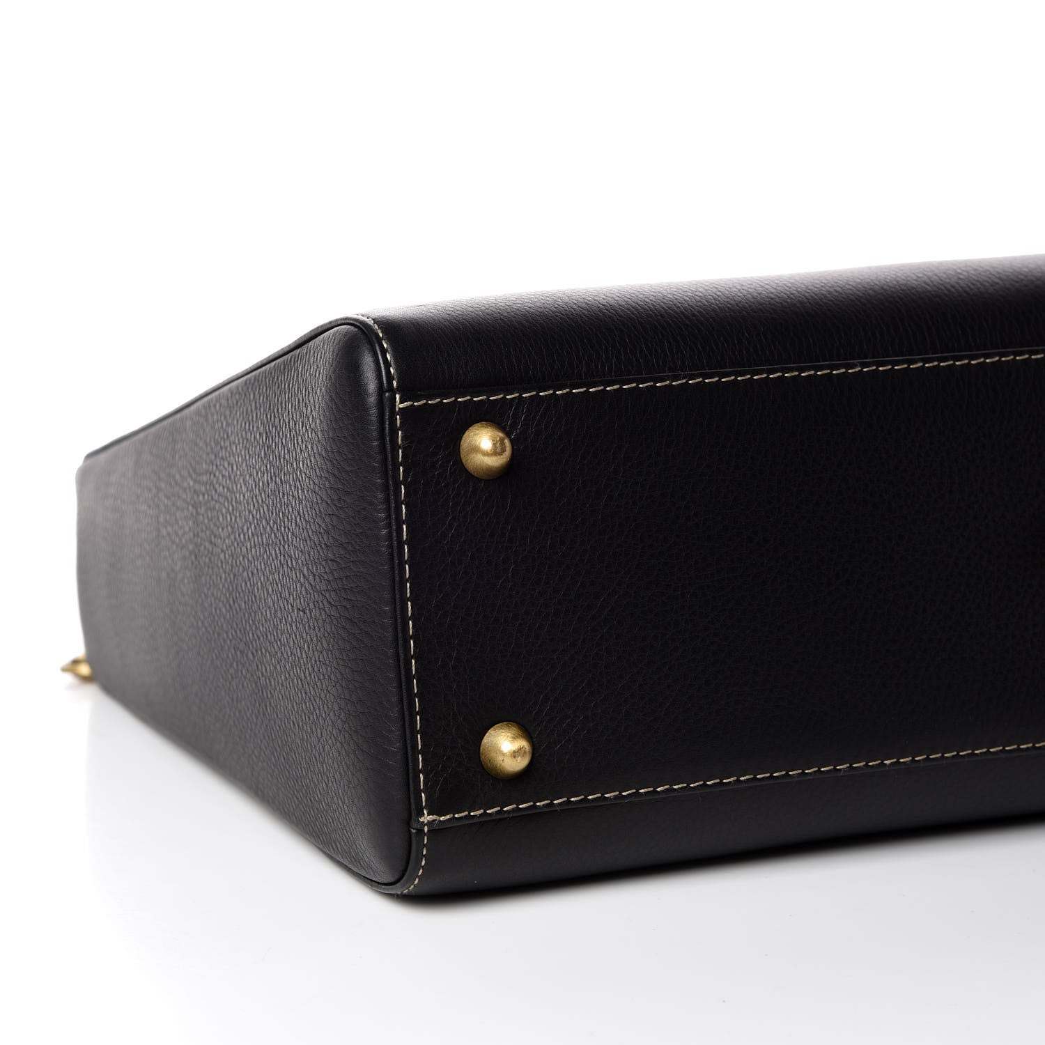 Christian Dior Grained Calfskin Large Lady Dior Black 6 of 12