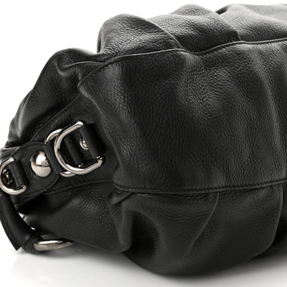 Gucci Calfskin Medium Icon Bit Boston Black 8 of 9