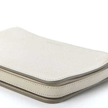 Burberry Grainy Goatskin Penhurst D-Ring Triple Zip Crossbody Bag Beige 6 of 9