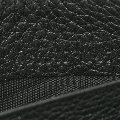 Gucci Calfskin Logo Zip Around Wallet Black 10 of 14