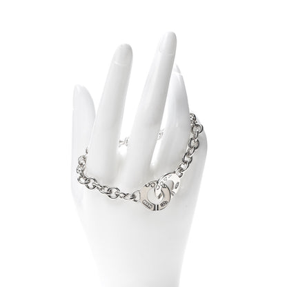 Tiffany Sterling Silver 1837 Circle Clasp Bracelet 2 of 4